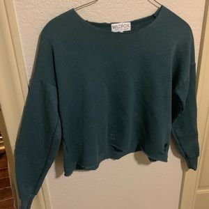 Wild fox Couture Green Sweater